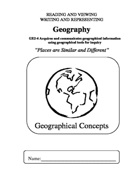 Preview of Geography - S2 - Places Are Similar And Different - 01 Geographical Concepts