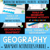 Geography Snapshot Activities BUNDLE