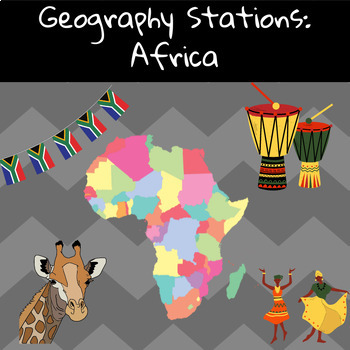Preview of Geography Stations- Africa