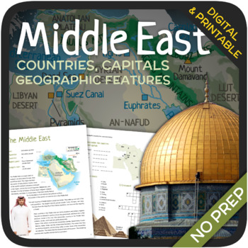 Geography - The Middle East by Thematic Worksheets | TpT