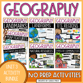 Geography Unit 2nd Grade Social Studies Interactive Notebo