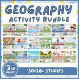 Geography Unit Bundle | 3rd Grade Social Studies Reading P
