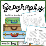 Geography of the United States Maps and Activity Pack