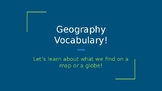 Geography Vocabulary