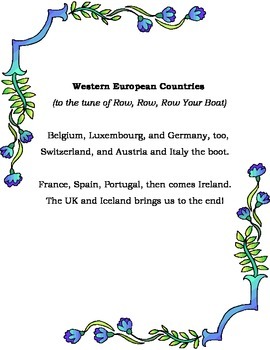 Preview of Geography: Western Europe Song