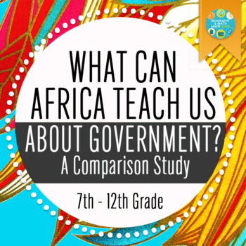 Preview of Africa Geography: What Can Africa Teach Us About Government Types and PowerPoint