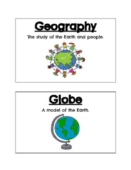 Preview of Geography Word Wall