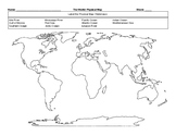 Geography World Map and Quiz