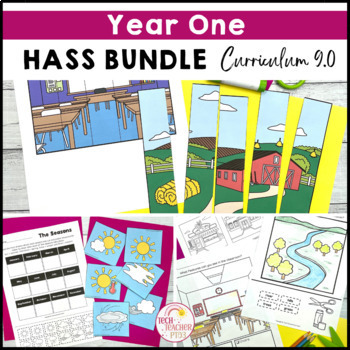Preview of Geography and History Year 1 Bundle Australian Curriculum