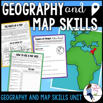 Preview of Geography and Map Skills Activities