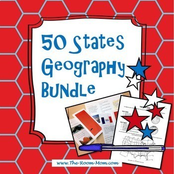 Preview of Geography and Map Skills Bundle for the United States