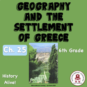 Preview of Geography and the Settlement of Greece Ch. 25 Task Cards - History Alive!