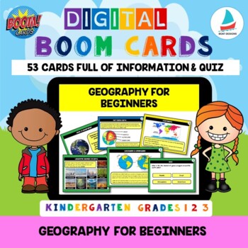 Preview of Geography for Beginners| K, 1, 2, 3 | Social Studies | with Audio