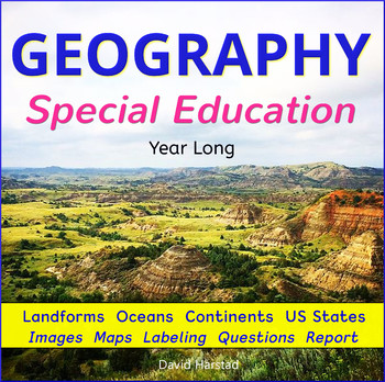 Preview of Geography for Special Education