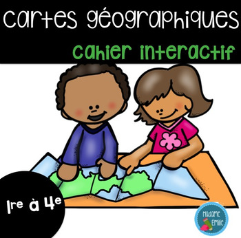 Preview of Geography interactive notebook/ Cahier interactif et activités {géographie}