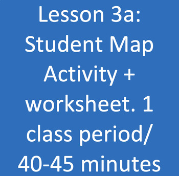 Preview of Geography (intro) Lesson 4: Map Activity-  9th Grade Global History 30-45 mins