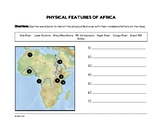 Geography of Africa (SS7G1) Worksheets