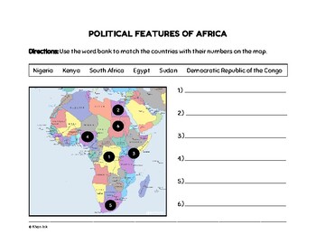 geography of africa worksheets by khan ink teachers