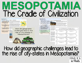 Geography of Ancient Mesopotamia and Rise of City-States