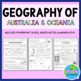 Geography of Australia & Oceania Guided Notes