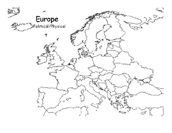 Geography of Europe by Ashley Dudley | TPT