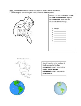 Preview of Geography of Georgia