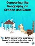 Geography of Greece and Rome Comparison