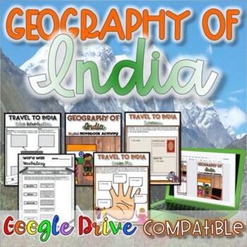 Preview of Geography of India - Print and Digital