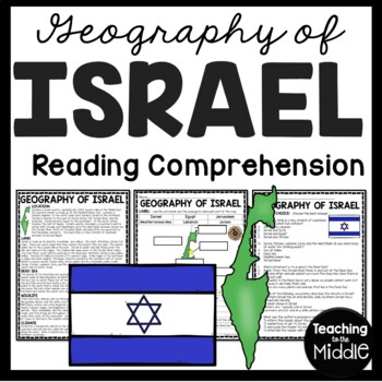 Geography Of Israel Reading Comprehension Worksheet By Teaching To The   Original 5202409 1 