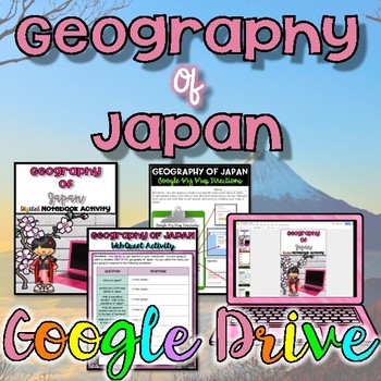 Preview of Geography of Japan {Digital}