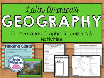 Preview of Geography of Latin America: Physical Features (SS6G1)