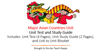 Preview of Geography of Major Asian Countries - Unit Test, Study Guide, and Blooket