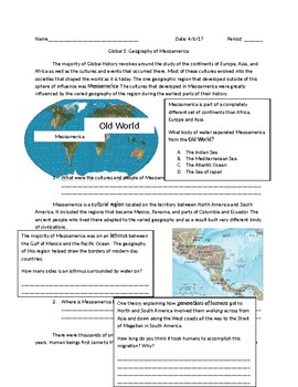 Preview of Geography of Mesoamerica