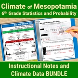 Geography of Mesopotamia 6th Grade Statistics and Probabil
