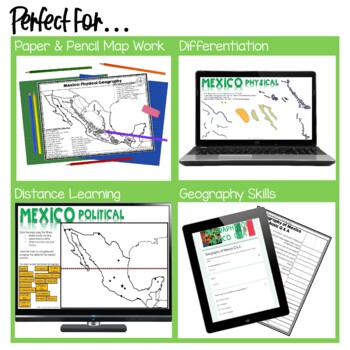 geography mexico worksheet