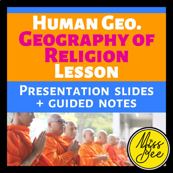 Preview of Geography of Religion Lesson | Human Geography Unit 3