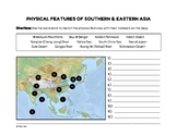 Geography of Southern & Eastern Asia (SS7G9) Worksheets