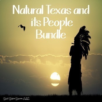 Preview of Geography of Texas and American Indians Bundle for Texas History