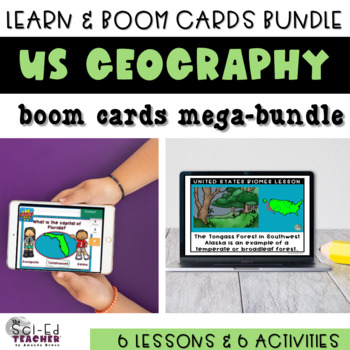 Preview of Geography of US Bundle