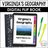 Geography of Virginia Digital Flip Book (VS.2)
