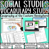 Geography of the Eastern Hemisphere Vocabulary Google Slid