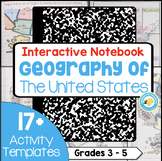 Geography of the United States (Interactive Journal or Exp