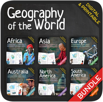 Preview of Geography of the World (Bundle)