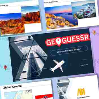 Preview of Geoguessr ESL Full Lesson - Geography ESL Lesson Plan