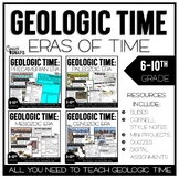 Geologic Eras of Time - Resources and Activities