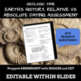 Geologic History, Relative vs Absolute Age/Radioactive Dec