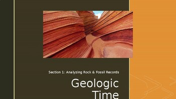 Preview of Geologic Time: Analyzing Rock & Fossil Records
