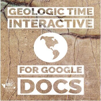 Preview of Geologic Time Google Interactive