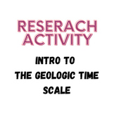 Geologic Time Scale Activity