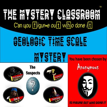 Preview of Geologic Time Scale Mystery | Mystery Classroom (Distance Learning)